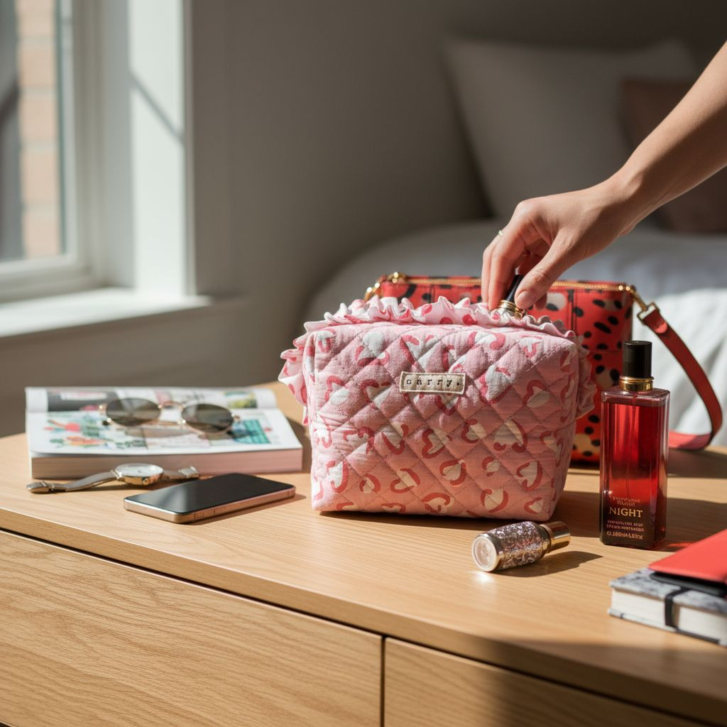 the sweetheart makeup pouch. - Image 3